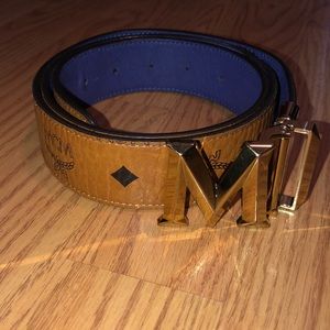 ❤️ SOLD!!! Authentic MCM Reversible Belt